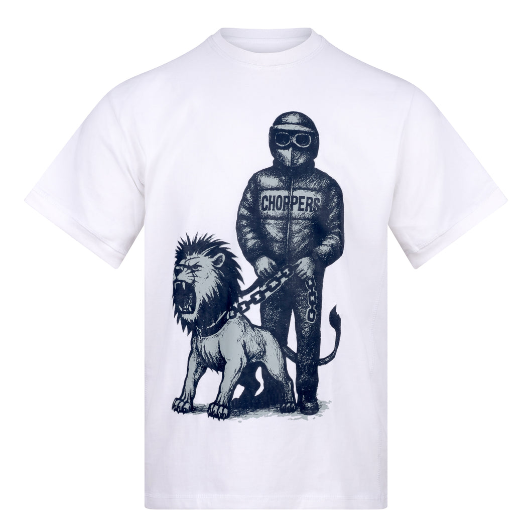 Choppers Lion White T-Shirt