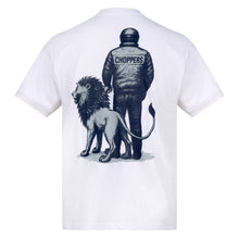 Load image into Gallery viewer, Choppers Lion White T-Shirt
