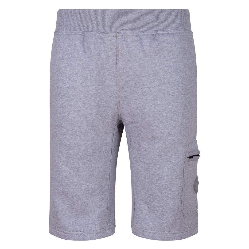 Choppers Marl Grey Logo Shorts