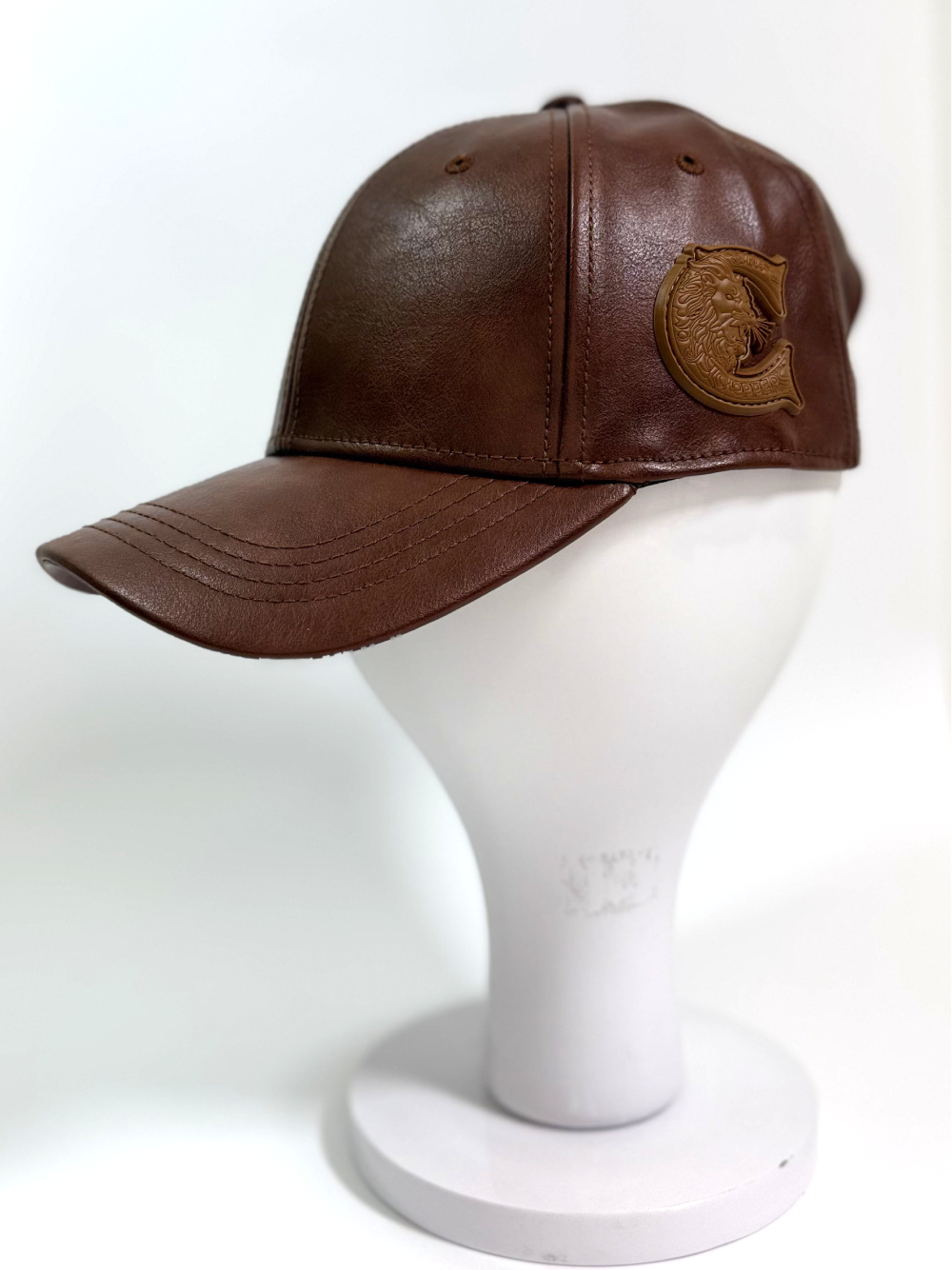 Choppers Badge Brown Leather