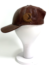 Load image into Gallery viewer, Choppers Badge Brown Leather
