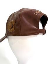 Load image into Gallery viewer, Choppers Badge Brown Leather
