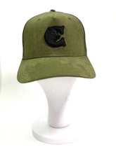 Load image into Gallery viewer, Choppers Badge Green Suede
