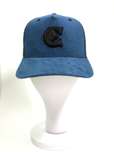 Load image into Gallery viewer, Choppers Badge Blue Suede
