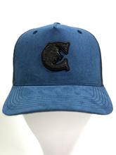 Load image into Gallery viewer, Choppers Badge Blue Suede
