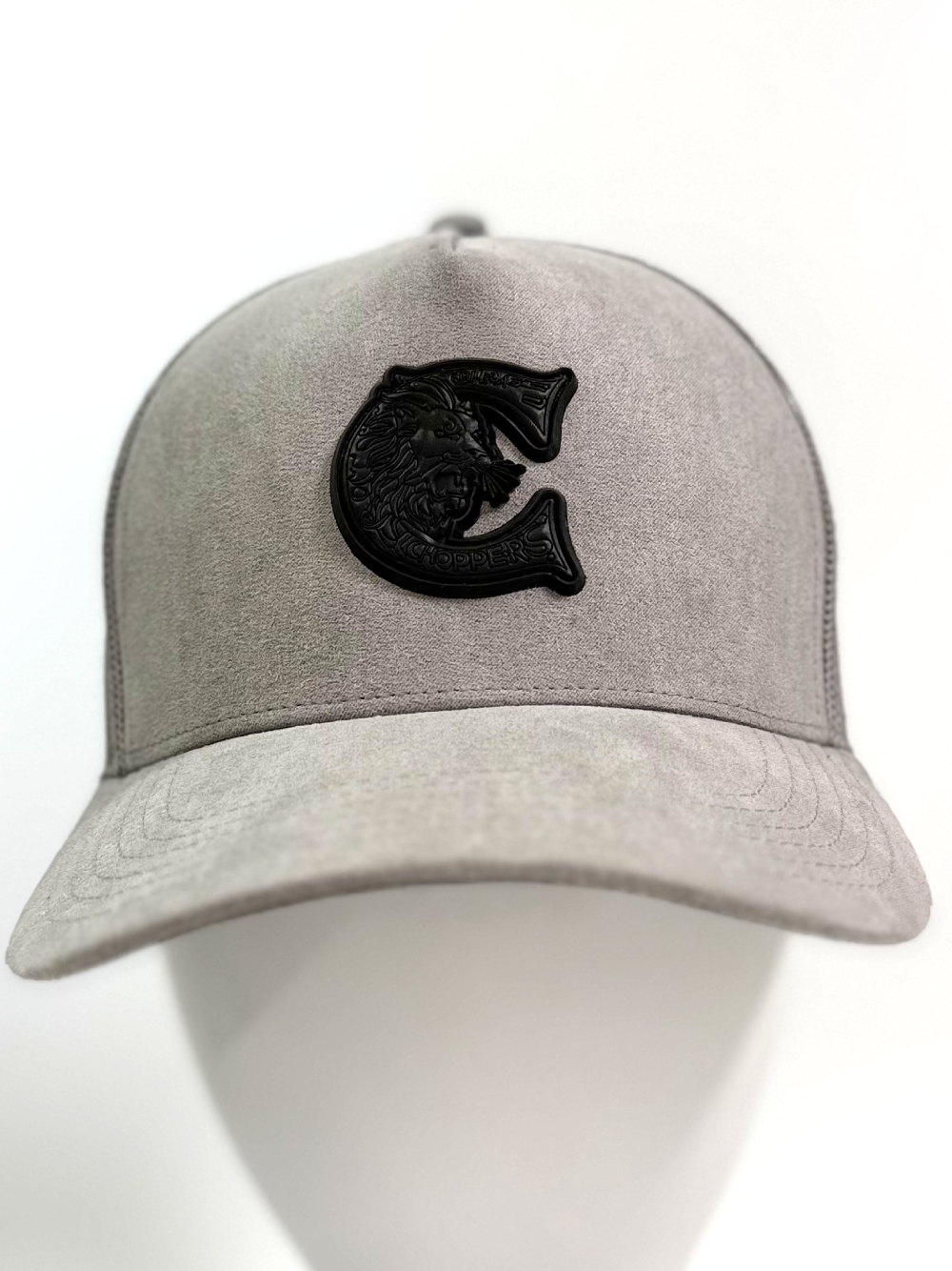 Choppers Badge Grey Suede