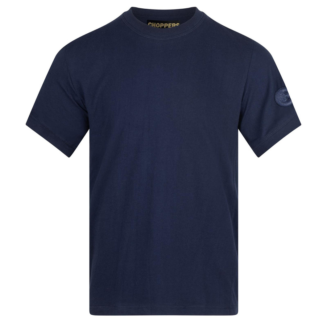 Choppers Navy Logo T