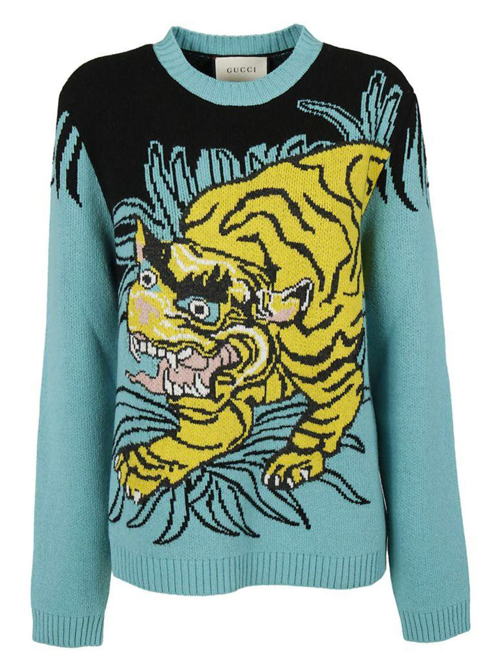 Gucci Tiger Intarsia Sweater