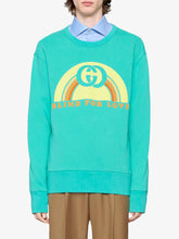Load image into Gallery viewer, Gucci Sweatshirt with Rainbow Print
