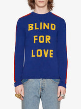 Load image into Gallery viewer, Gucci  &quot;Blind for Love&quot; and tiger wool sweater
