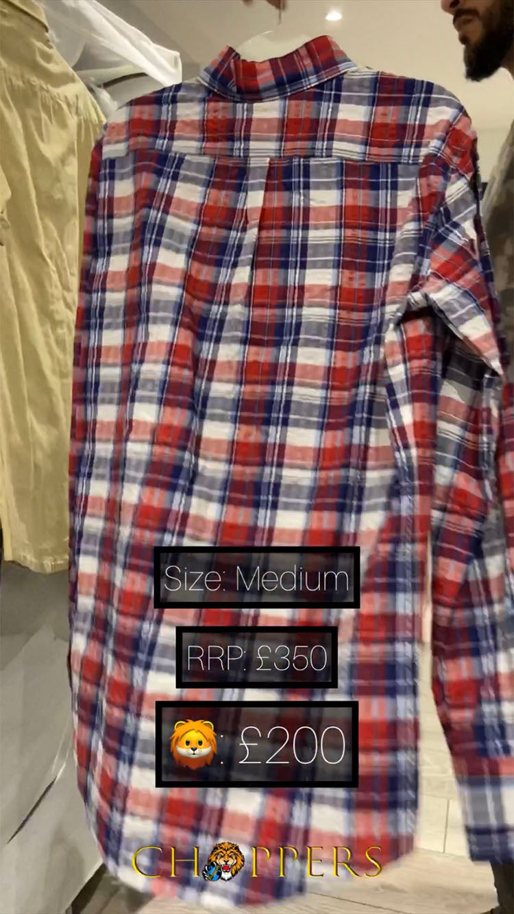 Dsquared2 Checkered Shirt - M