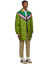 Load image into Gallery viewer, Gucci Green Quilted GG Coat by Gucci
