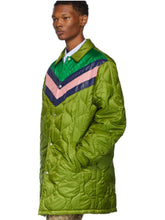 Load image into Gallery viewer, Gucci Green Quilted GG Coat by Gucci
