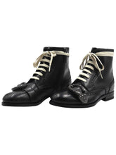 Load image into Gallery viewer, Gucci Queercore Buckle Strap Wingtip Boot
